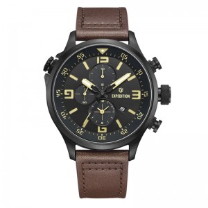 Expedition 6318 Black Ivory Leather MCLIPBAIV1